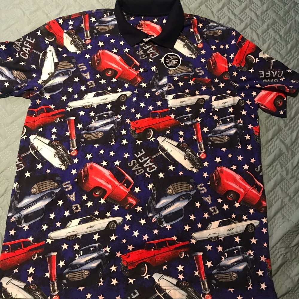 Car polo shirt